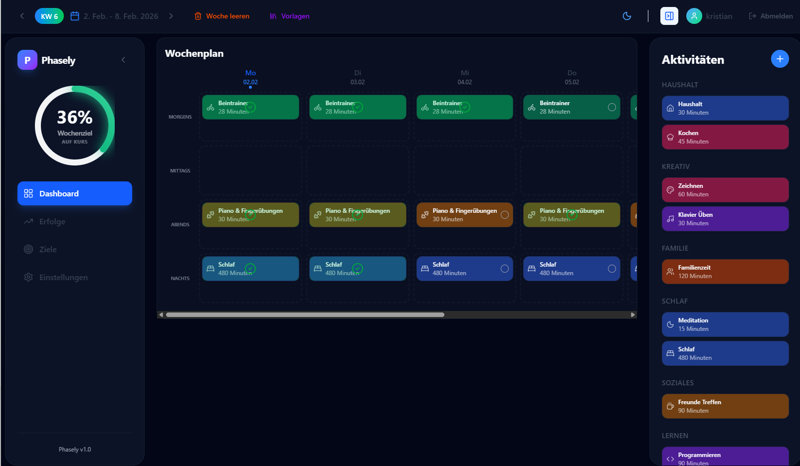 Phasely Screenshot 3